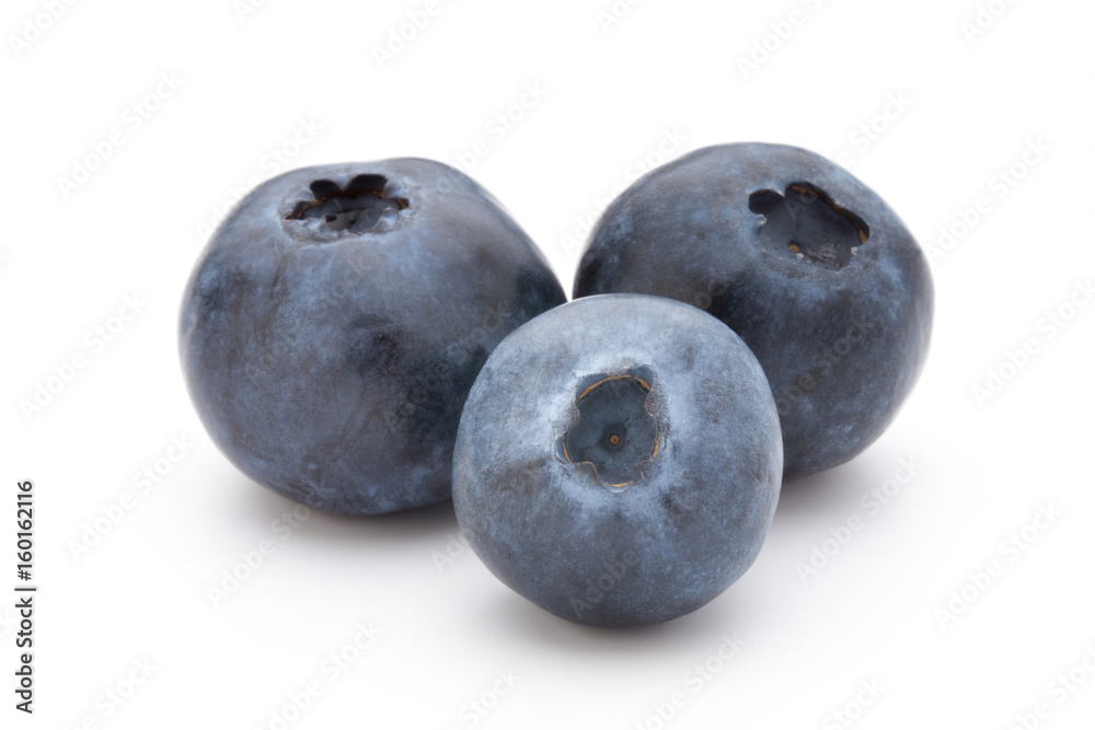 Fresh blueberries on a white background. Fresh blueberries on a white background.