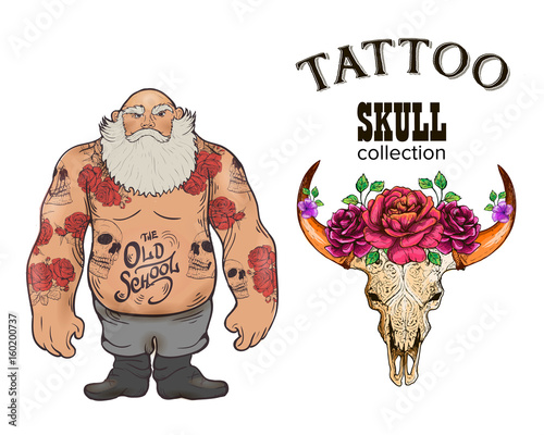 brutal tattoo man collection