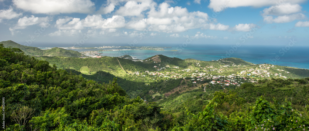 Obraz premium Friar's Bay, Saint Martin,French West Indies