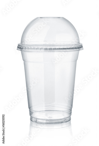 Plastic clear cup with dome lid