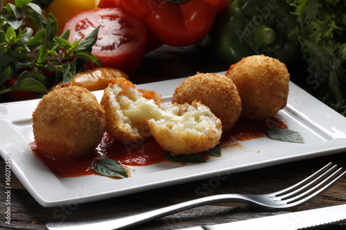 Rice balls photo