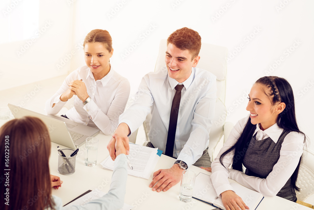 Fototapeta premium Job Interview