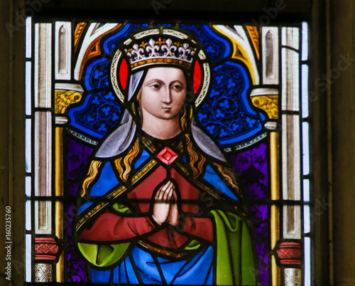 Stained Glass - Mother Mary