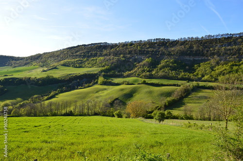 colline en Aveyron