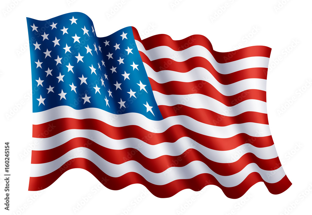 Fototapeta premium Flag of USA