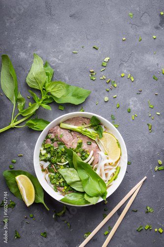 Vietnamese soup pho
