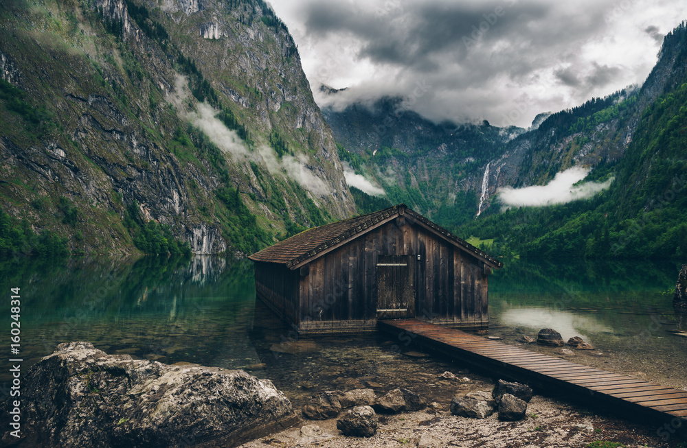 Obersee in Bayern Obersee in Bayern