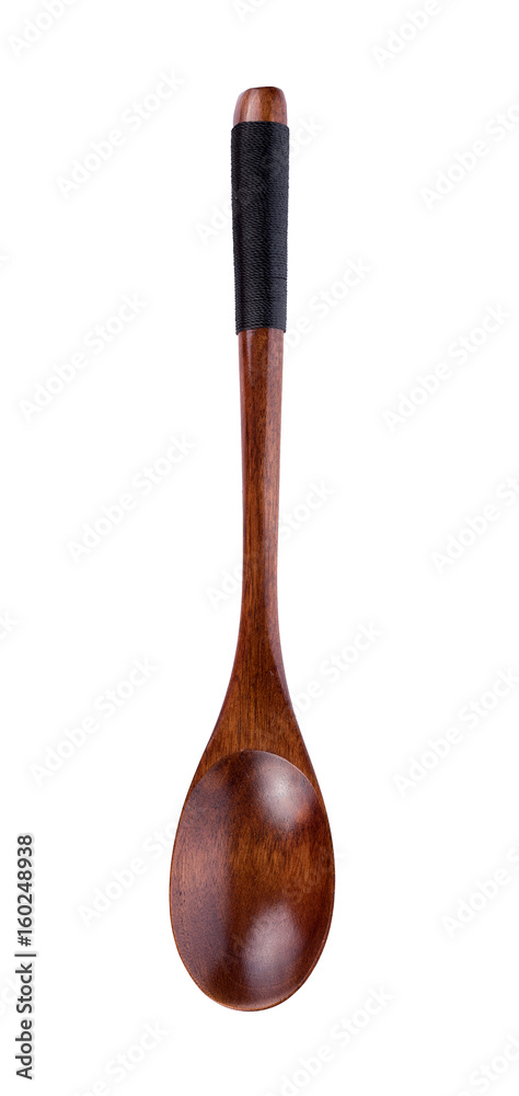 Wooden Spoon isolated on white background Wooden Spoon isolated on white background
