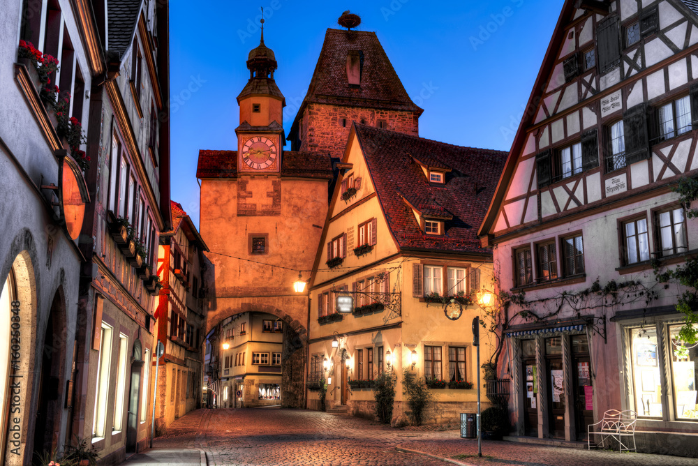 Obraz premium Rothenburg ob der Tauber