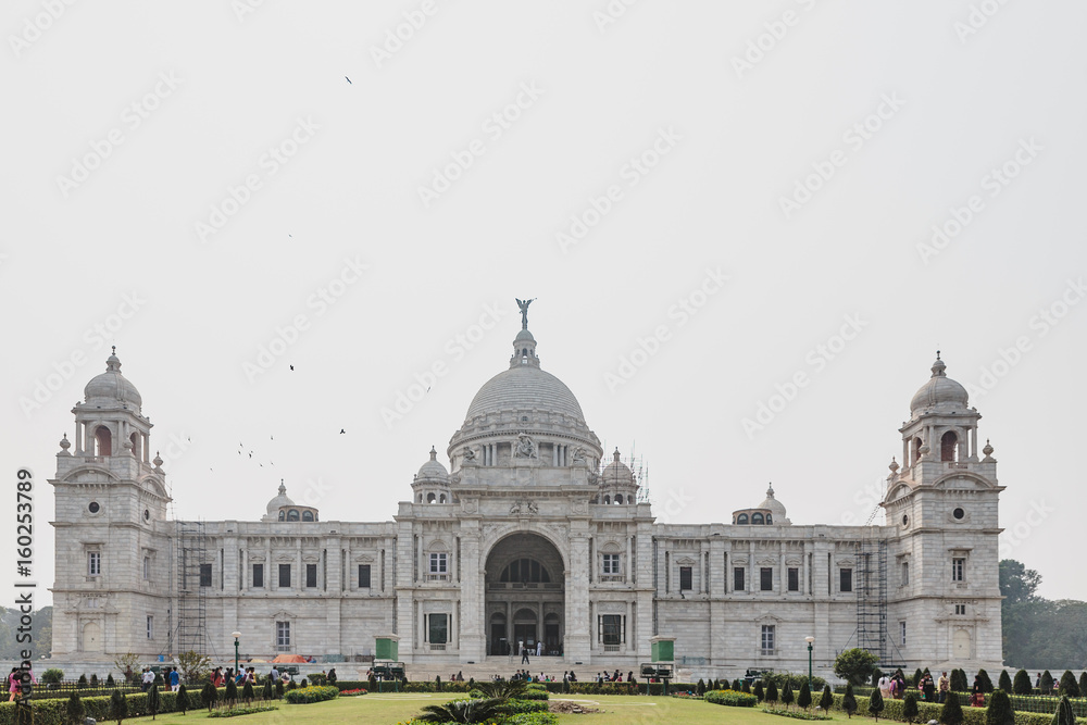 Obraz premium VIctoria Memorial Hall in Kolkata, India