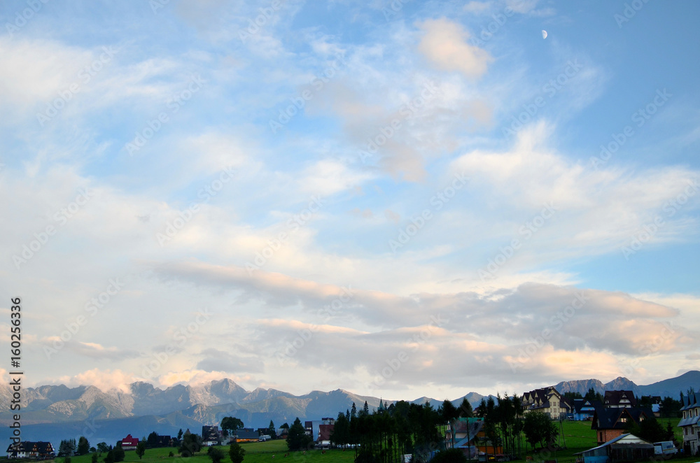 Mountain landscape (The Tatras in Poland)