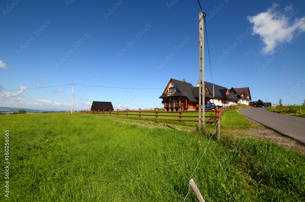 Road in Podhale, Poland