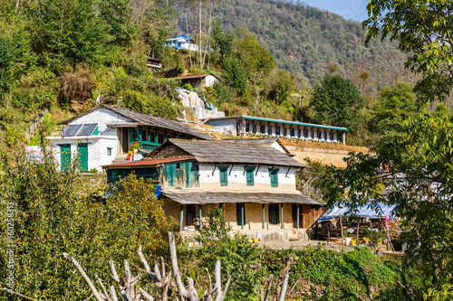 Photography Village in the mountains