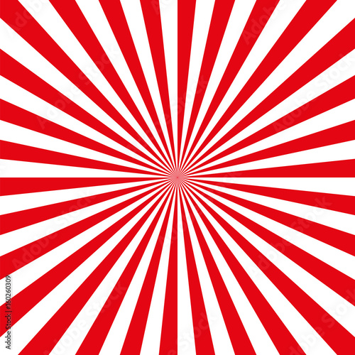 Vector image red and white striped background.