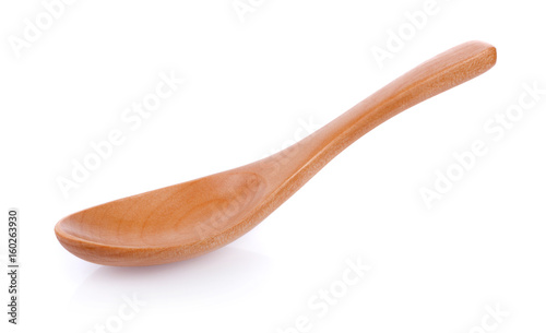 Wooden Spoon isolated on white background