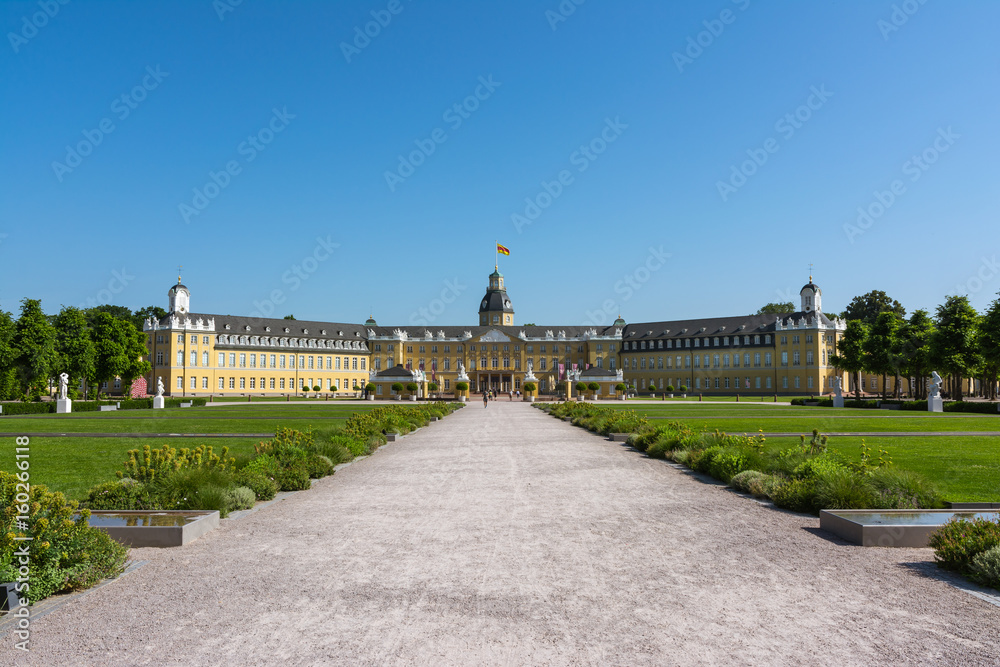 Karlsruhe Palace Center of City Germany Castle Schloss Architecture Park