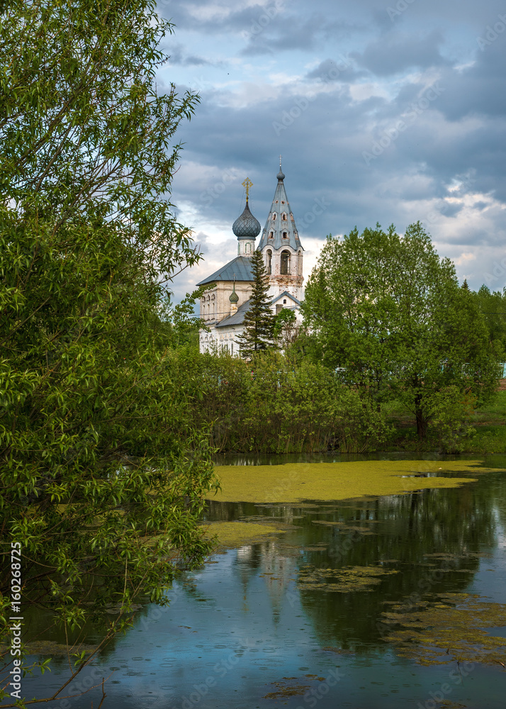 Trinity Church in the village of Unimer', Gavrilov-yamskiy district of the Yaroslavl region, Russia