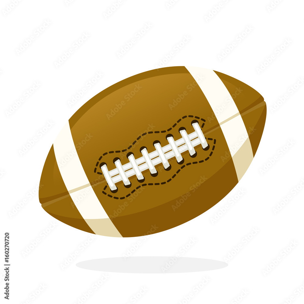 Leather American football ball Leather American football ball
