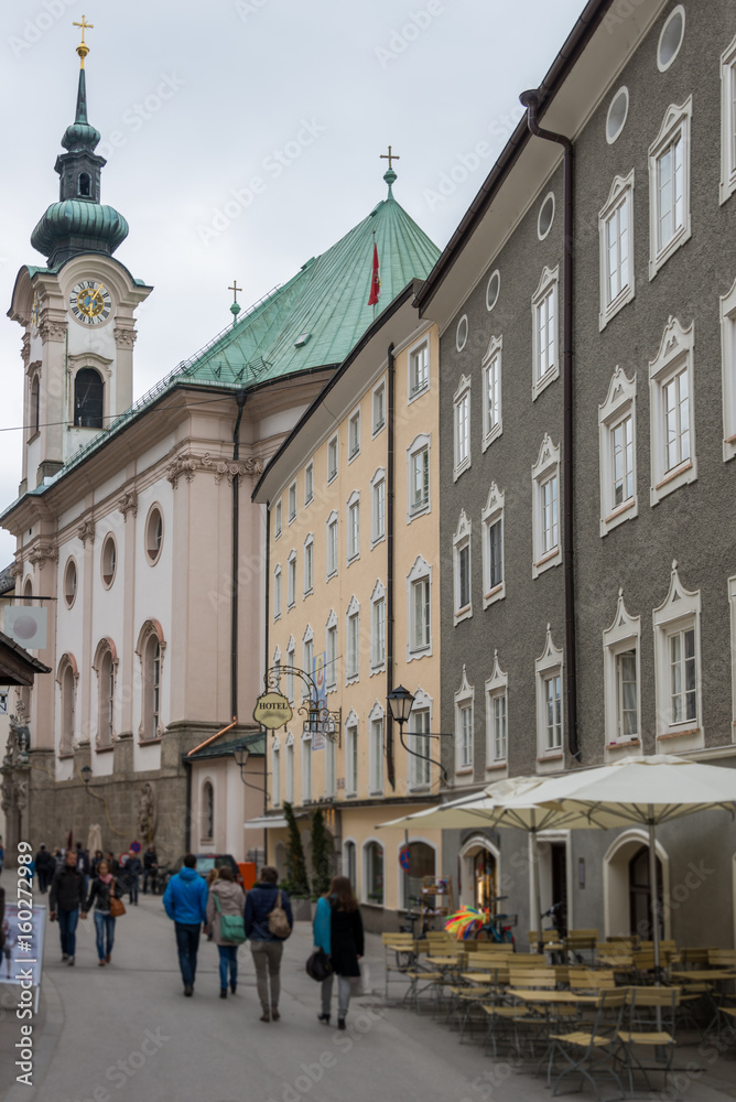 Obraz premium Visiting Salzburg