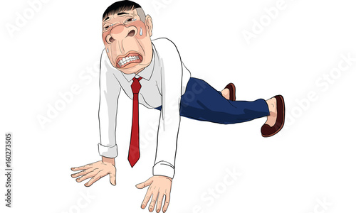 man in activity vector