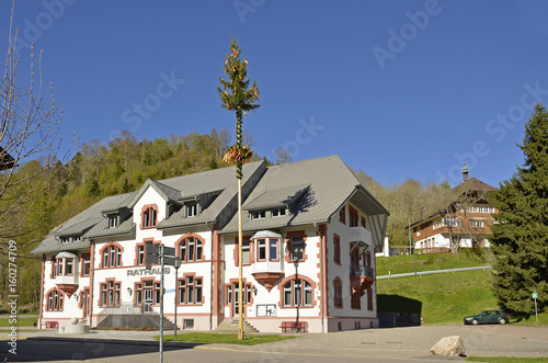 Rathaus von Todtmoos, Schwarzwald photo