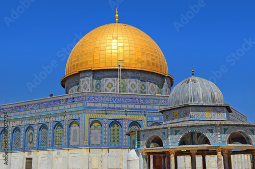 Dome of the Rock at Temple Mount  Jerusalem