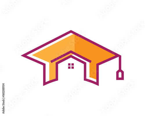 Modern Real Estate Logo - University Dormitory
