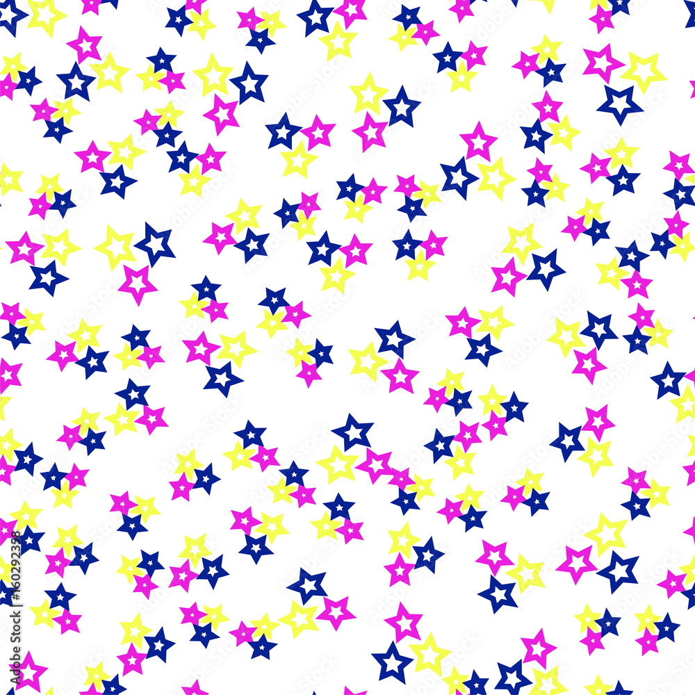 Seamless pattern with stars.