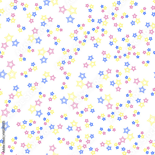 Seamless pattern with stars.