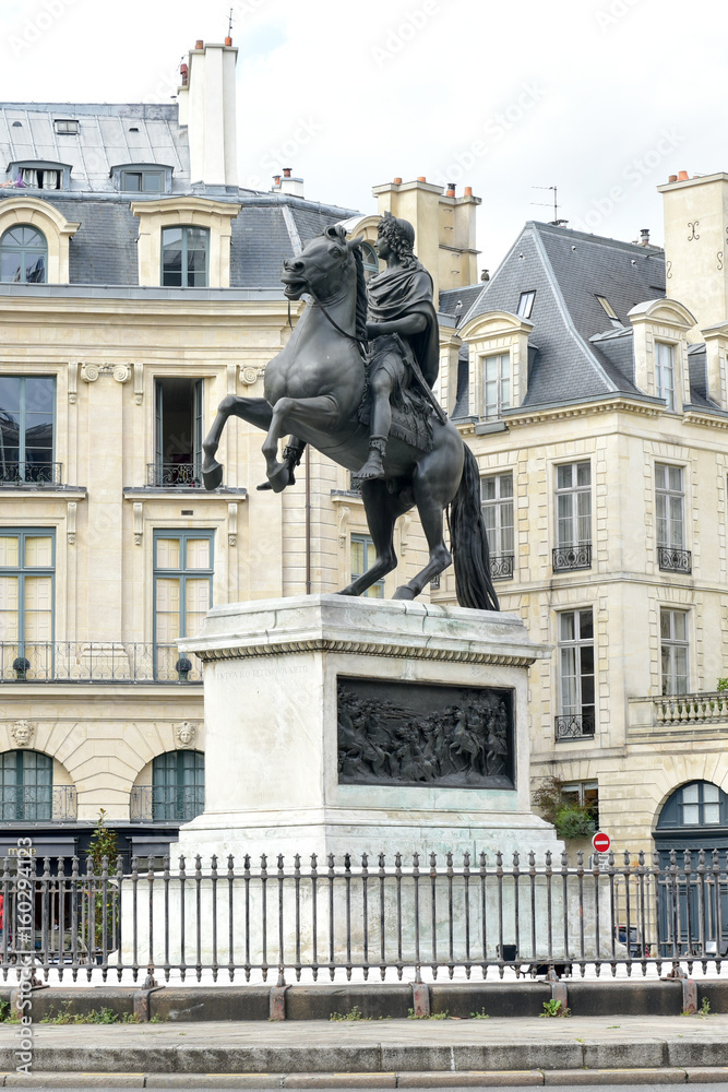 Louis XIV Statue - Paris, France