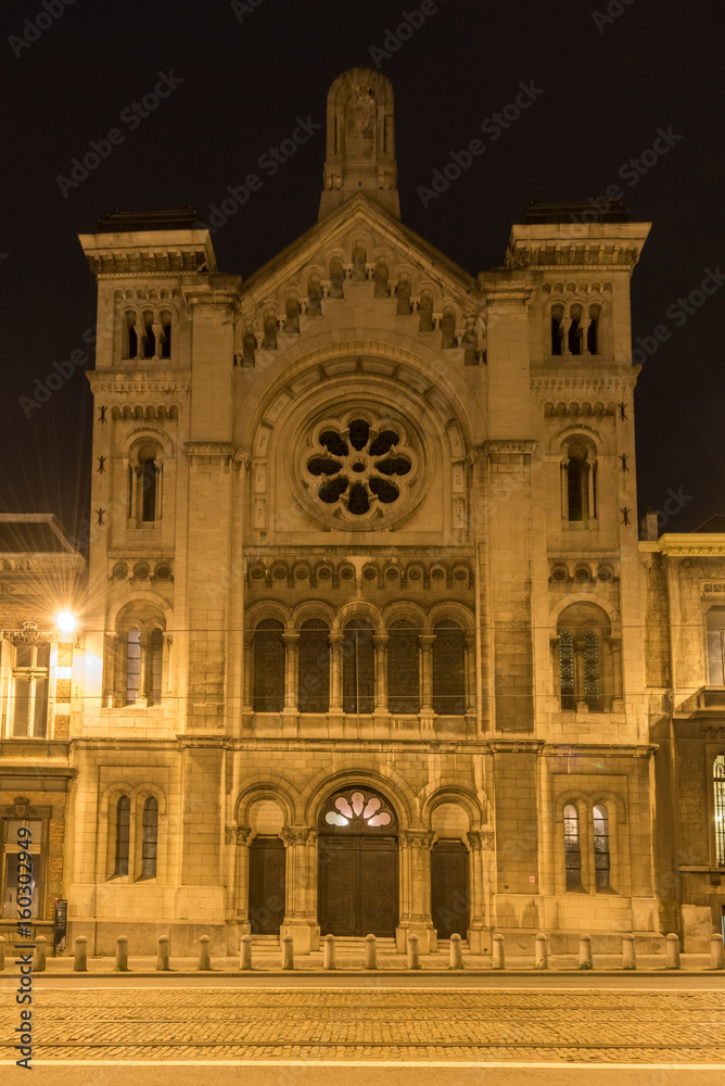 Obraz premium Synagogue of Brussels