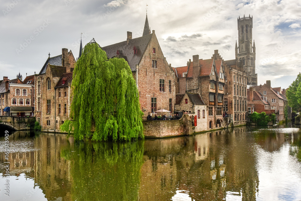 Canals of Bruges, Belgium