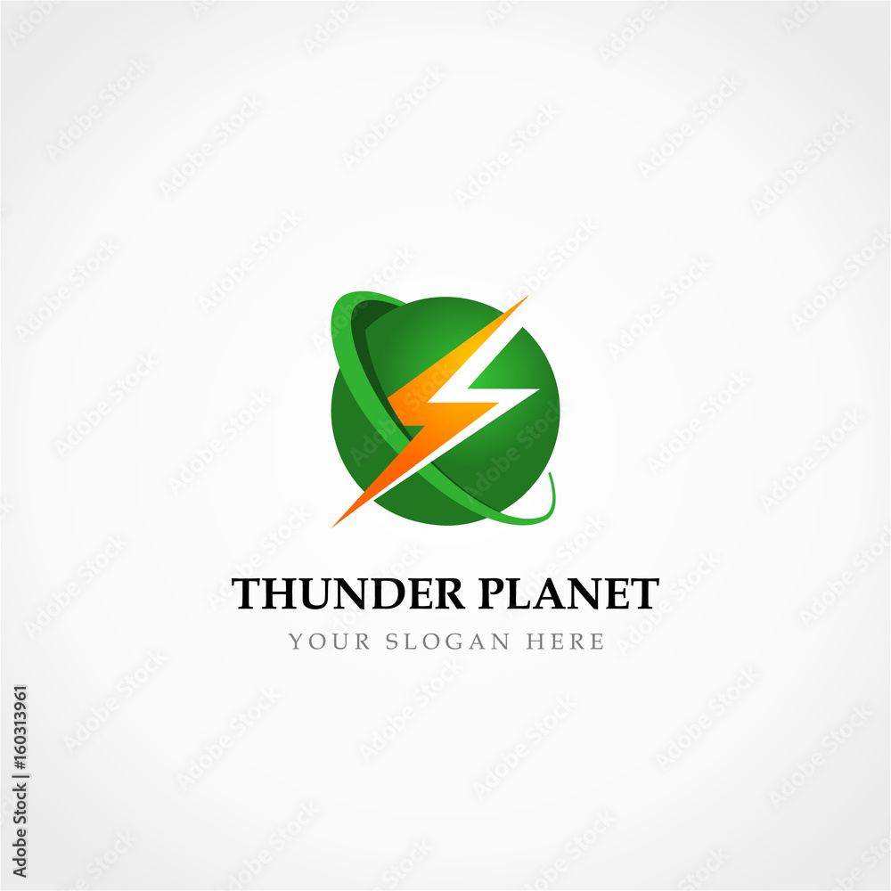 Thunder Planet Logo Thunder Planet Logo
