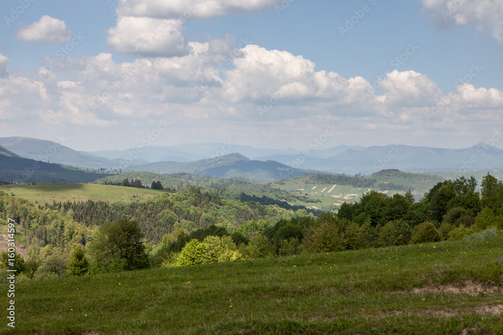 Mountain landscape, beauty of nature