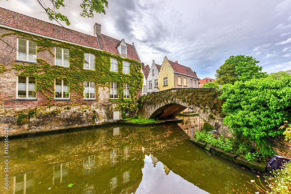 Canals of Bruges, Belgium