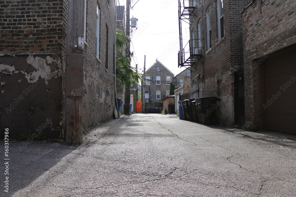 Looking down the Alley