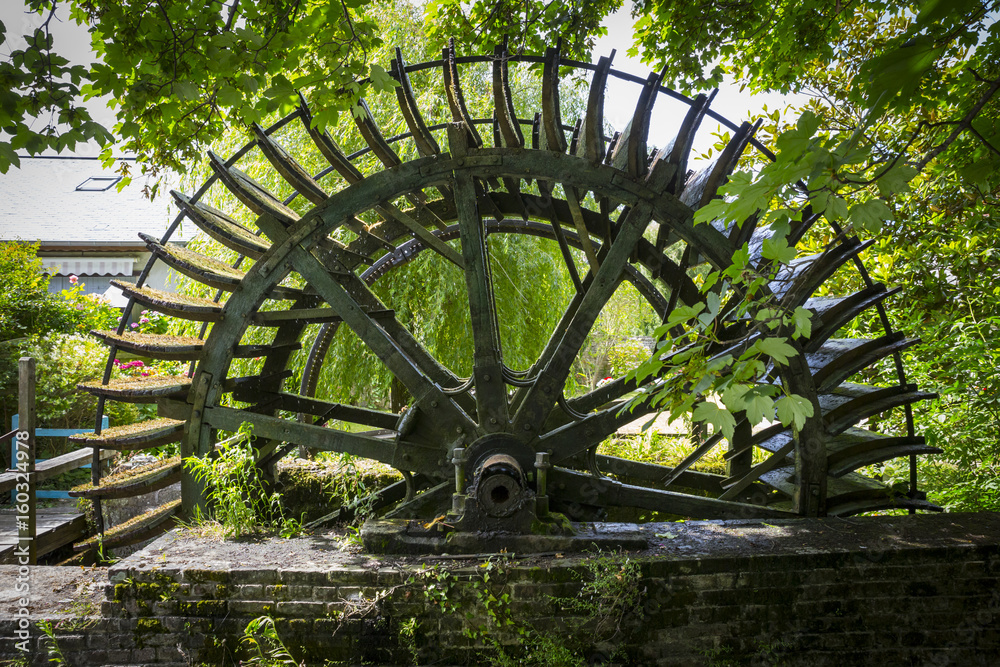 Watermill in Veules-les-Roses - Normandy (France) Watermill in Veules-les-Roses - Normandy (France)