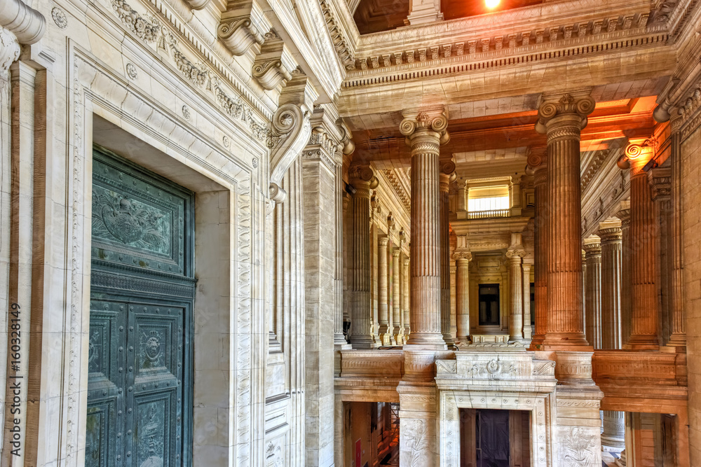 Obraz premium Palace of Justice - Brussels, Belgium