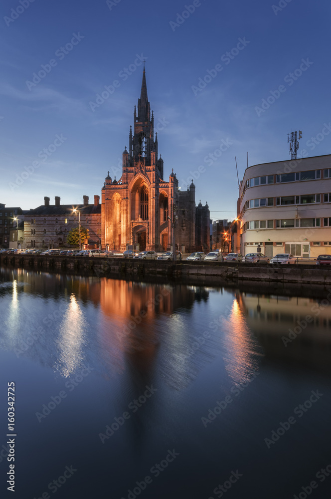 A  View of Holy Trinity Curch in Cork City Ireland.