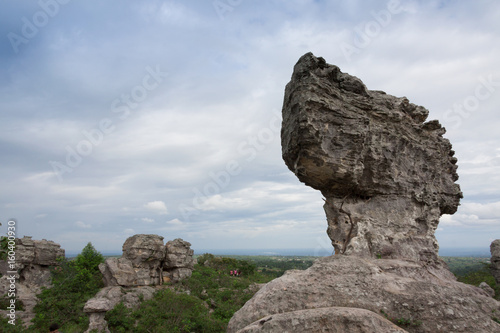 Amazing Shape of Rock at Pa Hin Ngam National Park , Thailand