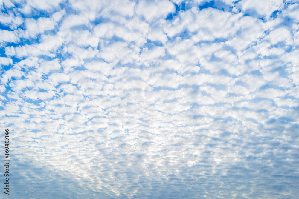 Sky blue and clouds Sky blue and clouds
