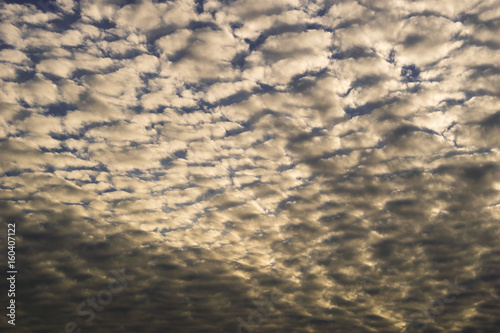 Sky blue and clouds 