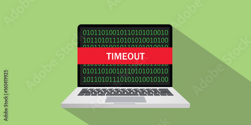 concept sign illustration with laptop and text on the screen