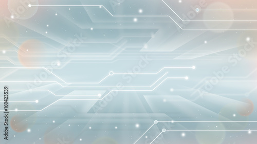 Abstract background with circuit board theme