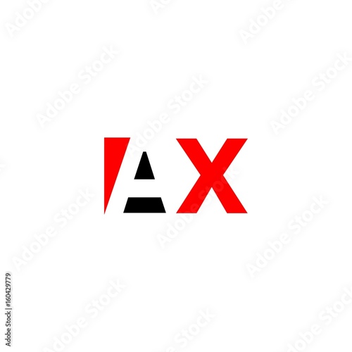 Free Download letter AX logo vector - GFXLoad