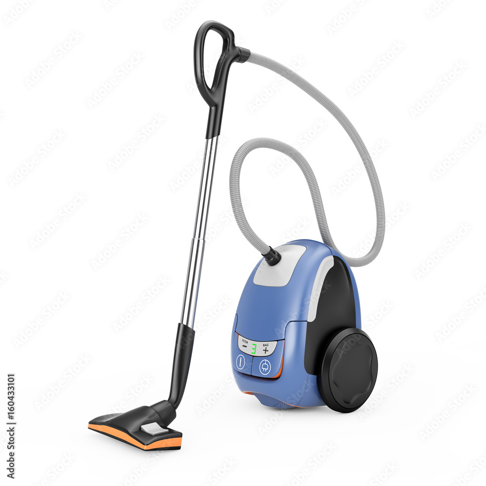 Home Appliance Concept. Modern Vacuum Cleaner. 3d Rendering Home Appliance Concept. Modern Vacuum Cleaner. 3d Rendering