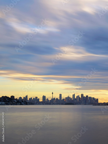 Cloudy Sydney skyline view © AlexandraDaryl