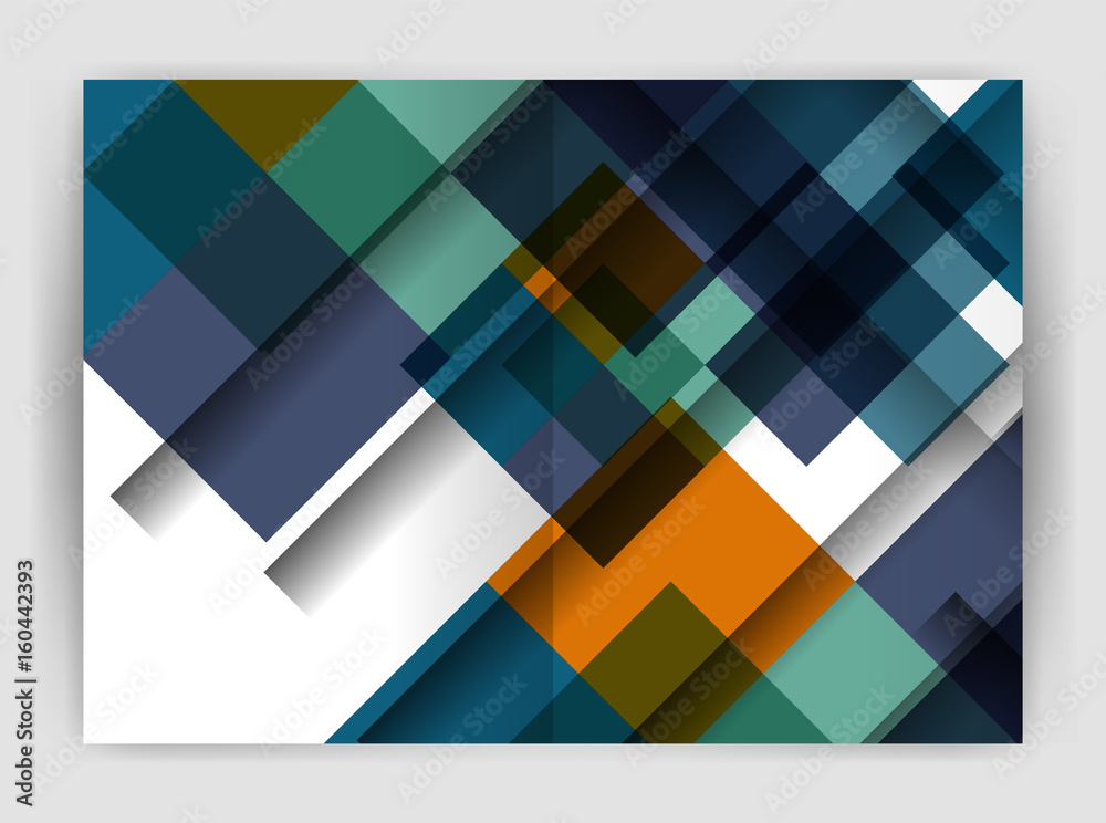 Square design corporate business flyer Square design corporate business flyer
