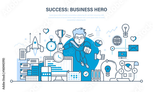 Success at work, communication, dealings with colleagues and partners, leadership.