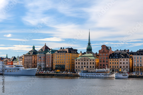 STOCKHOLM, SWEDEN - SEPTEMBER, 15, 2016: Old Town (Gamla Stan) view